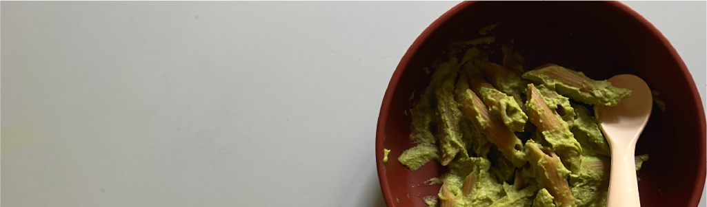 Cremige Erbsen Pasta