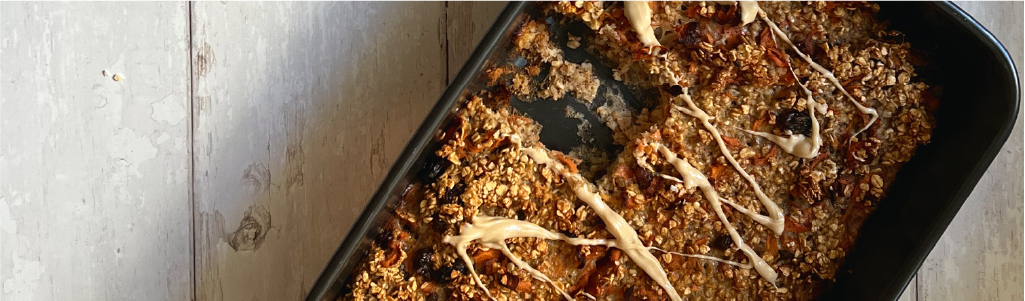 Carrot Cake Baked Oats