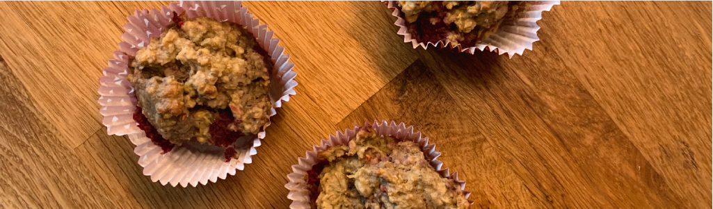 Himbeer-Hafer Muffins (Baked Oatmeal)