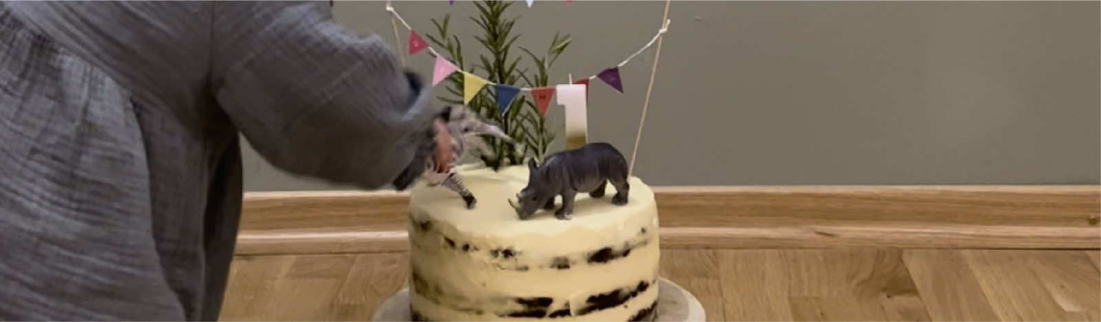 Zuckerfreie Geburtstagstorte