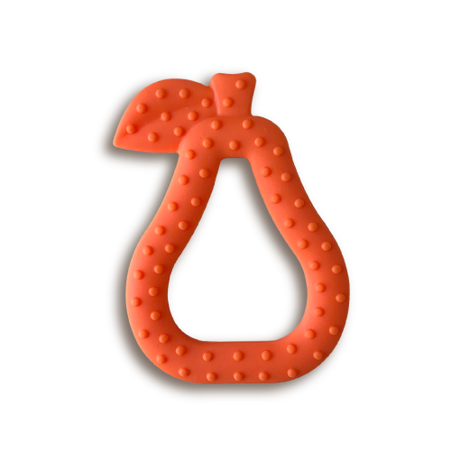 Beißring in Neonorange