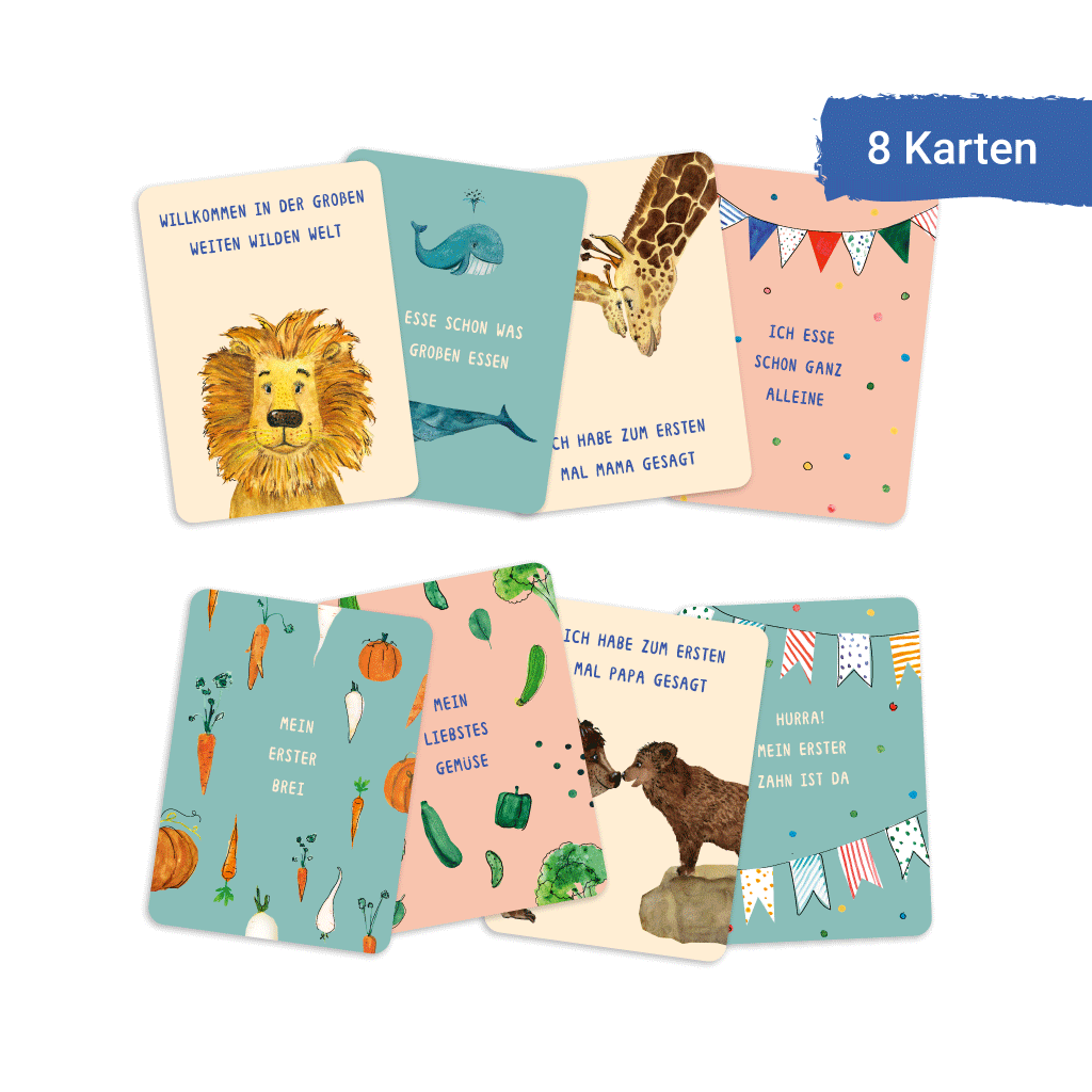 Milestonekarten 1. Jahr