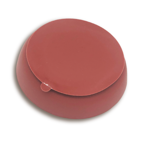 Silikonschale rot mit Saugnapf